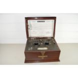 BOX CONTAINING ELECTRICAL MEASURING EQUIPMENT