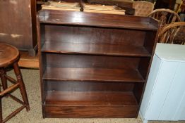 LOW BOOKSHELF, WIDTH APPROX 88CM