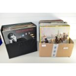 LARGE BOX CONTAINING LPS INCLUDING BLONDIE, PROCOL HARUM, WHITNEY HOUSTON ETC