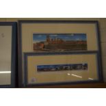 TWO PRINTS BY LEWIS, ONE ENTITLED "THE LORRY", THE SECOND "THE HOTEL DE PARIS, CROMER" 515/750