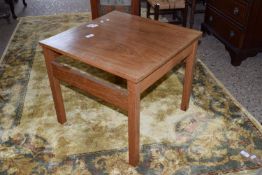 SMALL SQUARE OCCASIONAL TABLE, APPROX 53 X 54CM