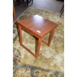 SMALL OCCASIONAL TABLE, APPROX 34CM SQ