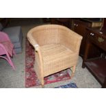 CANE TUB CHAIR