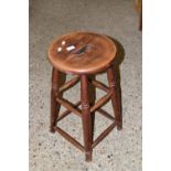 JOINTED SMALL STOOL, APPROX 32CM DIAM