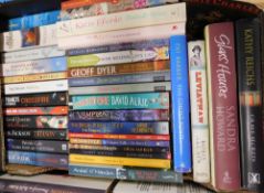 Box: assorted signed fiction titles