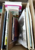 Box: small lot assorted UK travel guides etc