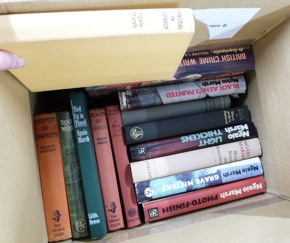 Box: Crime fiction, mainly NGAIO MARSH