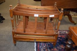 Late 19th/early 20th century Canterbury with drawer beneath