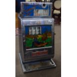 Bell Fruit Gum company 'Round-Up' coin operated slot machine