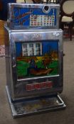 Bell Fruit Gum company 'Round-Up' coin operated slot machine