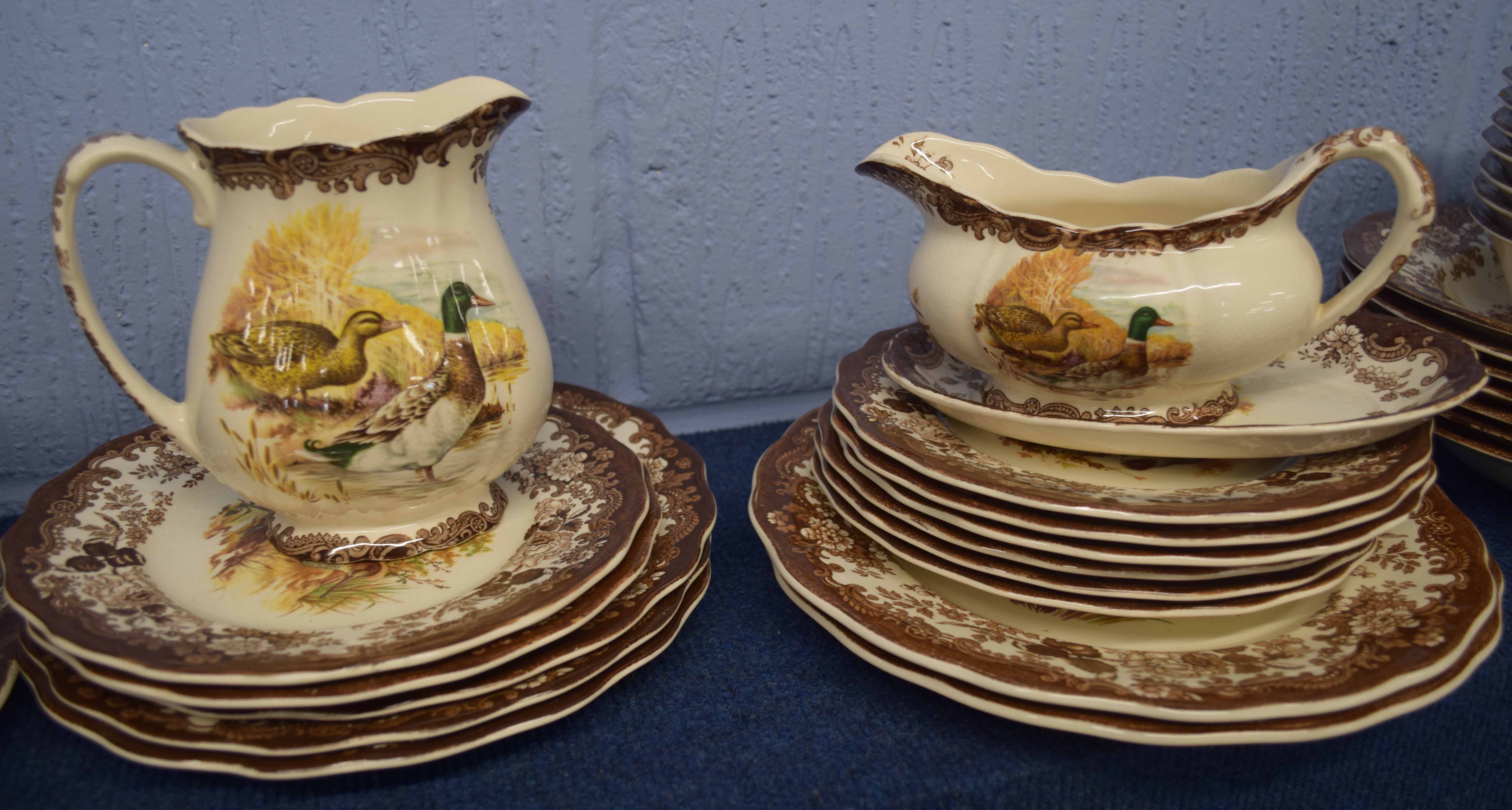 Group of dinner wares by the Royal Worcester Group, all in the Pallasy Game Series pattern, - Image 3 of 4