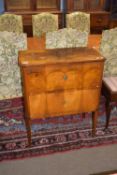 Good quality 19th century two-drawer chest of drawers, width approx 73cm