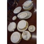 Quantity of dinner wares by Royal Worcester, all in the Viceroy pattern, comprising dinner plates,