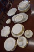 Quantity of dinner wares by Royal Worcester, all in the Viceroy pattern, comprising dinner plates,