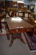 Good quality 19th century mahogany Pembroke table, approx 102cm wide