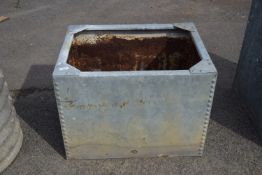 SMALL GALVANISED WATER TANK