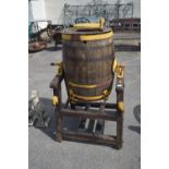 VINTAGE BARREL TYPE BUTTER CHURN "VICTORIA CHURN" BY WADE & SONS LTD, LEEDS