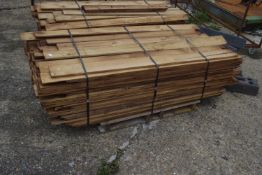 Pallet of featheredge fencing