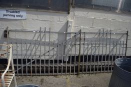 PAIR OF METAL GATES