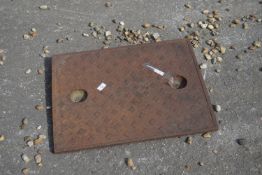 METAL INSPECTION COVER