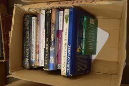 BOX OF MIXED BOOKS - NATURAL HISTORY OF THE BRITISH ISLES, THE ATLAS OF MANKIND, SOUTH AMERICA ETC