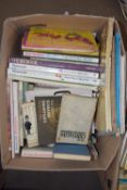 BOX CONTAINING MIXED BOOKS - MOSTLY GARDENING INTEREST WITH SOME OTHER REFERENCE
