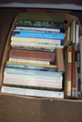 BOX CONTAINING MIXED BOOKS - FLOWER ARRANGING ETC