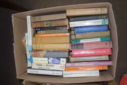 BOX OF MIXED BOOKS - MAZO DE LA ROCHE MACMILLAN EDITIONS ETC