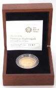 Elizabeth II gold proof "Florence Nightingale Memorial" £2 coin 2010, presentation limited edition