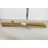 BARLEY TWIST STAIR RODS AND FITTINGS