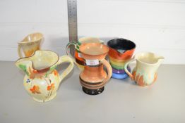 ART DECO JUGS BY VARIOUS MAKERS