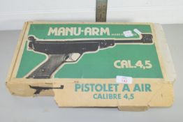 AIR PISTOL, FRENCH MADE, IN ORIGINAL BOX
