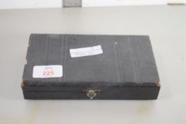 BOX CONTAINING PLATED KNIVES