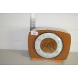 SMITHS MANTEL CLOCK IN WOODEN CASE