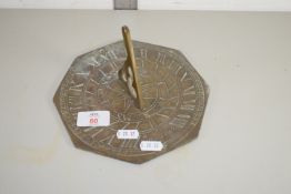 METAL SUNDIAL