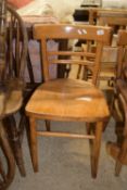 THREE VARIOUS DINING CHAIRS