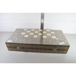 MIDDLE EASTERN INLAID BACKGAMMON BOX