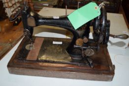 LATE 19TH CENTURY SEWING MACHINE
