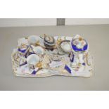 TRAY CONTAINING MINIATURE CERAMICS