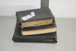 SMALL VERSION OF THE HOLY BIBLE WITH INSCRIPTION DATED 1924, COMPLETE MEDICAL DICTIONARY AND A