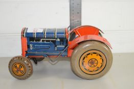 TIN PLATE MODEL OF A TRACTOR