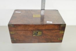LARGE 19TH CENTURY WALNUT DOCUMENTS BOX