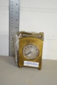 SMALL BRASS CLOCK