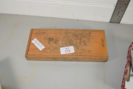 PENCIL BOX CONTAINING COINAGE, FOREIGN COINS AND TOKENS
