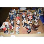 BOX CONTAINING VARIOUS CERAMIC MODELS BY ROBERT HARROP DESIGNS