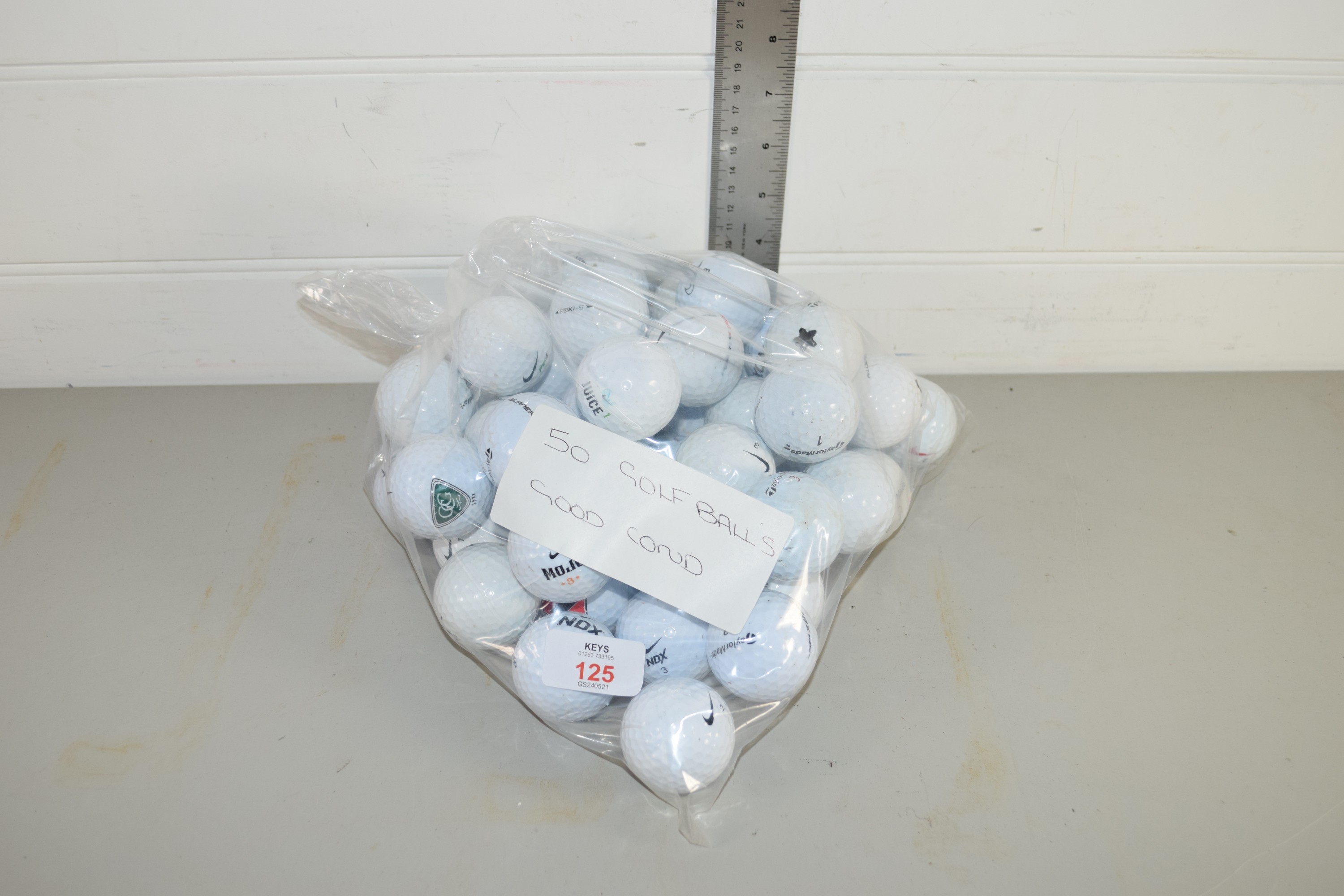 BAG OF 50 GOLF BALLS