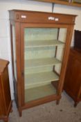 DISPLAY CABINET, WIDTH APPROX 79CM
