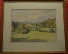 G. Sutcliffe, signed Watercolour, Abberley, Worcester, dated 1909, 35cm x 47cm