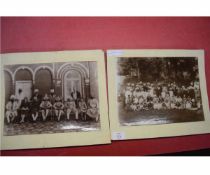 Two 1920s Photographs, Colonial Indian (Raj) interest, Occasion of the Birthday Party of The