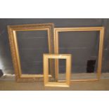Group of 3 frames, various sizes